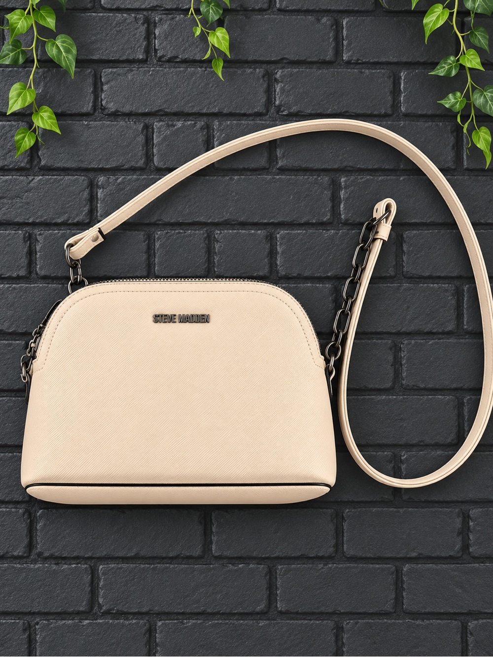 Steve Madden Blush Pink Dome Crossbody Bag